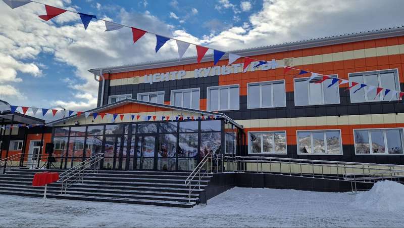 Обновленный Дом культуры отрыли в Шебалино.